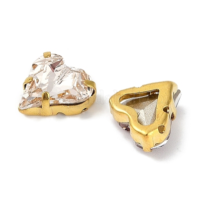 Латунные стеклянные стразы пришивные стразы RGLA-B004-02G-B-1