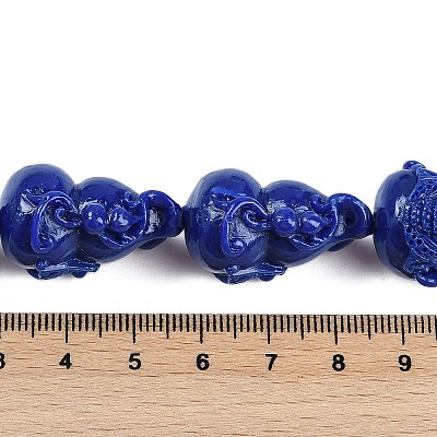 Нити резных бусин из синтетического коралла CORA-M001-08-1