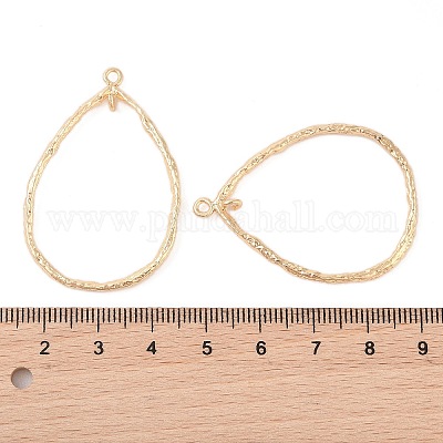 Латунные подвески с открытой спинкой KK-N256-01G-G-1