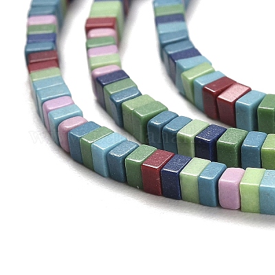 Природный агат бисер нитей G-M422-A01-01H-1