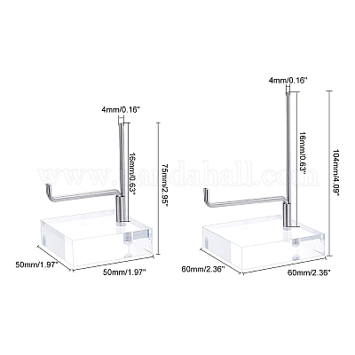 2 комплект из 2-х держателей для дисплеев из нержавеющей стали 304 ODIS-GA0001-31-1