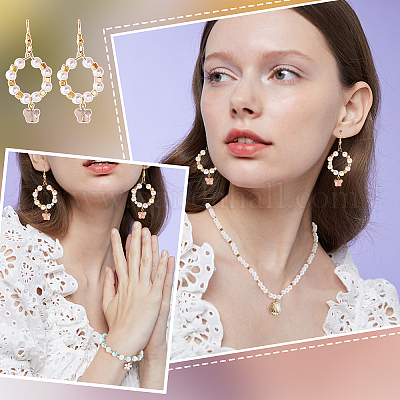 Пластиковые бусины ccb 1500 шт. CCB-DC0001-02-1