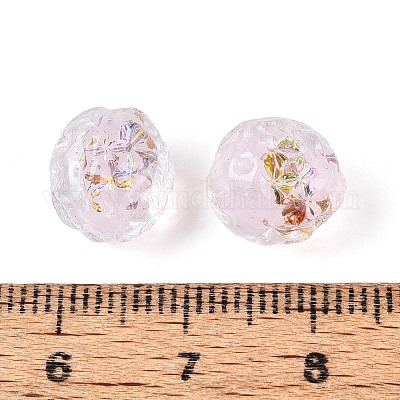 Handmade стеклянные бусины фольги&nbsp;FOIL-N029-10F-1