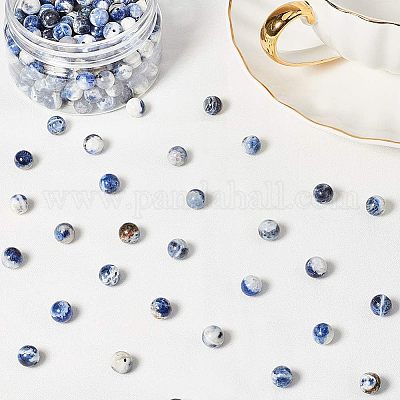 Бусины из природных содалитом G-OC0001-24-1