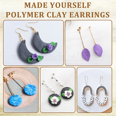 Набор прессованных форм из пластиковой глины TOOL-WH0125-70-1