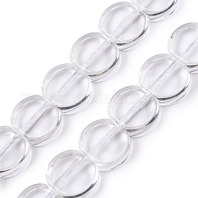 Прозрачные стеклянные бусины GLAA-N001-59-1