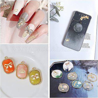 Аксессуары для кабошонов из сплава PALLOY-OC0002-47G-1