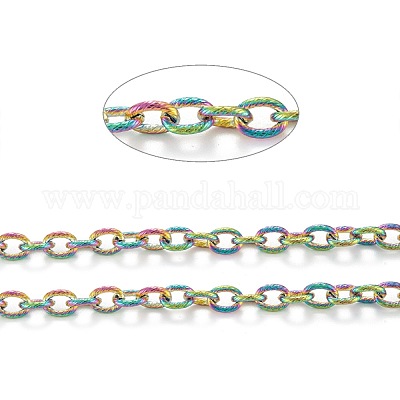 Ионное покрытие (ip) текстурированные кабельные цепи из нержавеющей стали 304 CHS-O010-04M-1