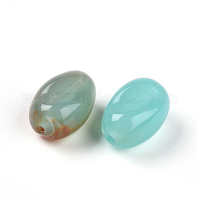 Прозрачные акриловые бусины X1-TACR-T028-38H-1