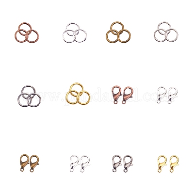 Сплава омаров коготь застежками и железа кольца прыжок FIND-X0007-1