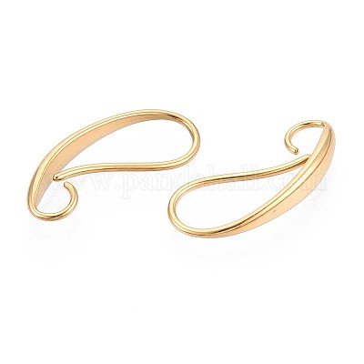 Ионное покрытие (ip) крючки для сережек из нержавеющей стали 304 STAS-N108-29G-1