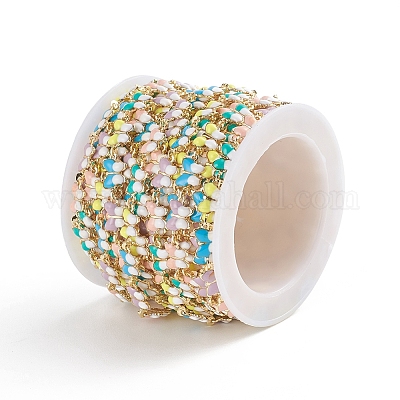 Звенья латунной эмали&nbsp;LS-CHC-E021-09A-1