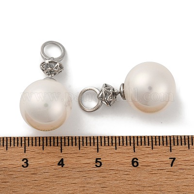 Покрытие стойки латунь микропаве прозрачные подвески из кубического циркония KK-B103-02B-P-1