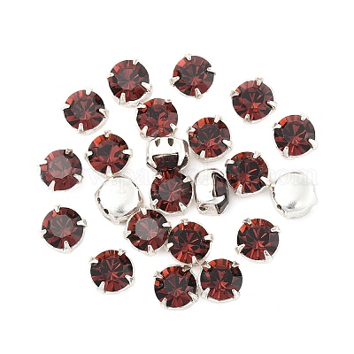 Preciosa® maxima crystal в пришивной чашке X-PRC-SS34-90100-S-1