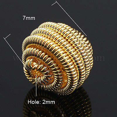 Бус латуни весной KK-C3040-M-1