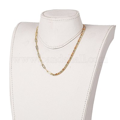 Ожерелья цепи NJEW-JN03229-04-1