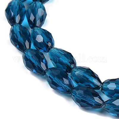 Прозрачные стеклянные бусины&nbsp;LS-EGLA-N013-T6mm-D25-1