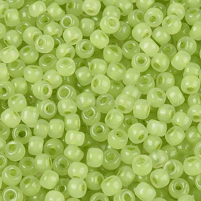 6/0 прозрачный внутри цветной стеклянный бисер SEED-N008-08J-1