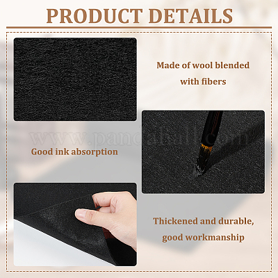 Коврик из шерстяного фетра AJEW-WH0314-394A-01-1