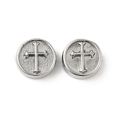 Бусины из нержавеющей стали марки 304 STAS-C055-04P-1