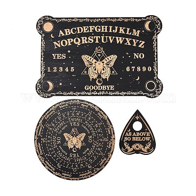 3 шт. 3 стиля деревянной маятниковой доски WICR-L001-01C-1