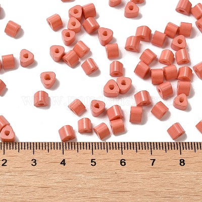 Запекание расписной стеклянной бусины SEED-H002-K-D324-1