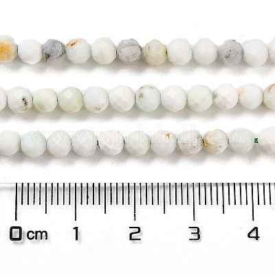 Естественный зеленый опал бисер нитей G-Z035-A02-03D-1