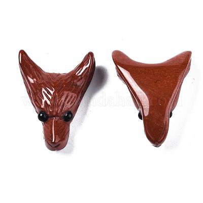 Природные красной яшмы подвески G-R478-06A-03-1