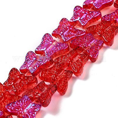 Прозрачные стеклянные бусины&nbsp;GLAA-F114-04A-1