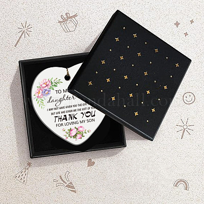 Подвесные украшения из печатного фарфора HJEW-WH0056-002-1