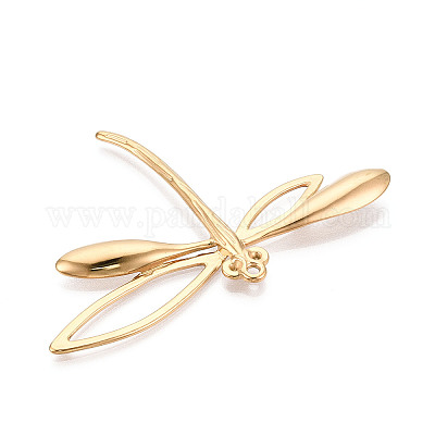 Кабошоны для подвески в виде стрекозы из нержавеющей стали 304 STAS-T069-24G-1