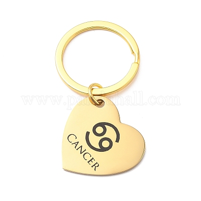 201 брелок из нержавеющей стали KEYC-I120-01G-1