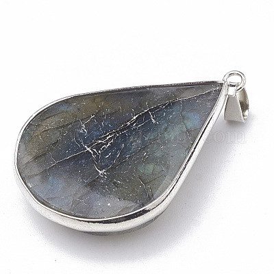 Природные подвески лабрадорита G-T099-02-1