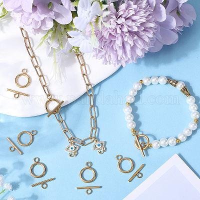 30 шт. застежка-тогл из нержавеющей стали 304 STAS-SC0007-42A-1