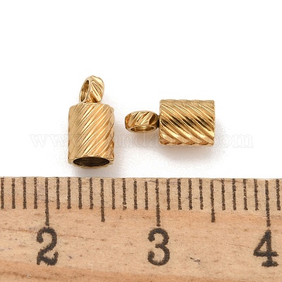 Ионное покрытие (IP) наконечники шнура из нержавеющей стали 304 STAS-Z084-07G-01A-1