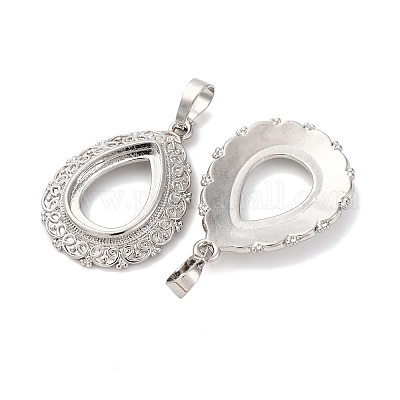 Сеттинги для кулона (кабошонов) KK-U074-19P-1
