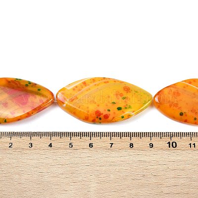 Окрашенные естественный агат бисер пряди G-U029-E01-1