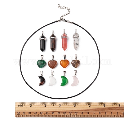 Набор для изготовления ожерелья из драгоценных камней своими руками DIY-FS0003-59-1