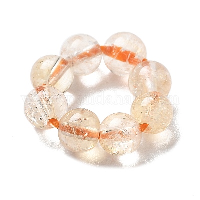 Натуральный цитрин бисер G-P557-01H-1