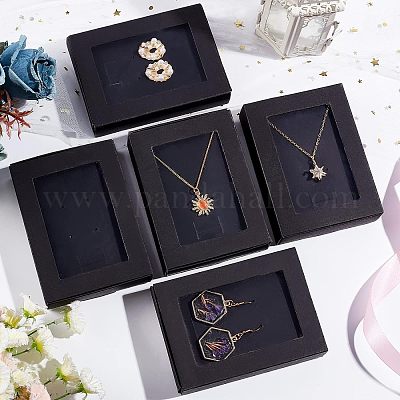 Картонная коробка с окном&nbsp;LS-CON-WH0086-022A-1