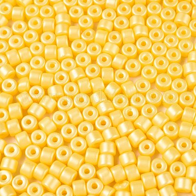 Стеклянные бусины с перламутровым эффектом для выпечки SEED-T008-03D-1