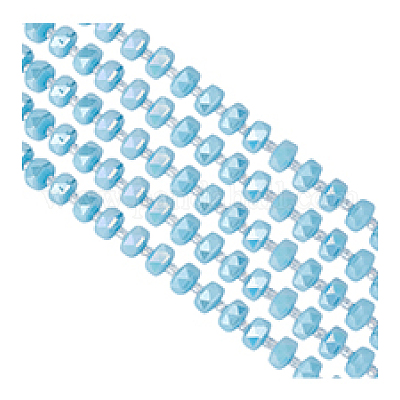 2 нить гальваника стеклянные бусины нити GLAA-PH0004-26B-1