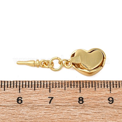 Застежки латунные коробки KK-P291-49G-1