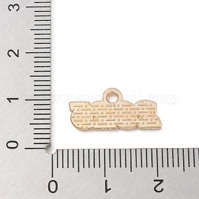 Подвески из эмали и сплава ENAM-A008-13KCG-08-1