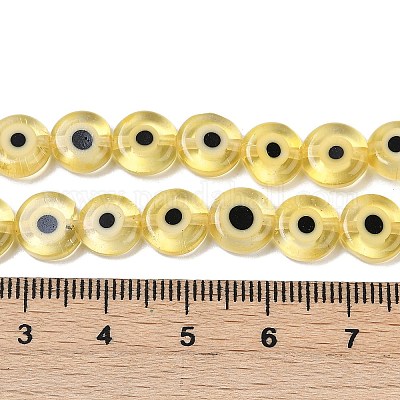 Ручной сглаза бусины бисер нитей LAMP-G164-10B-05-1