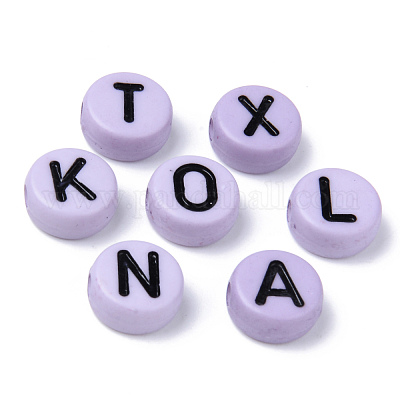 Непрозрачные акриловые бусины MACR-S273-50C-1