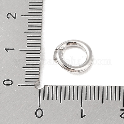 Латунные кольца прыжок открыт KK-S369-01P-03-1