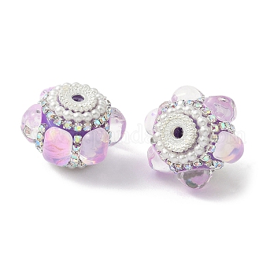 Сверкающие акриловые стразы CLAY-NH0003-01S-03-1