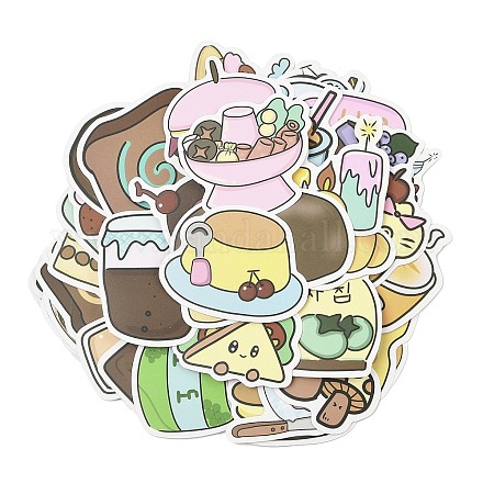 50 шт. самоклеящиеся наклейки из ПВХ STIC-M003-01-1