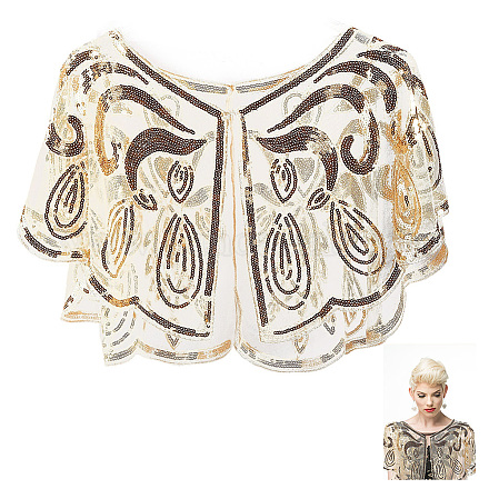 Полиэстер женские шифоновые накидки AJEW-WH20070-005A-1